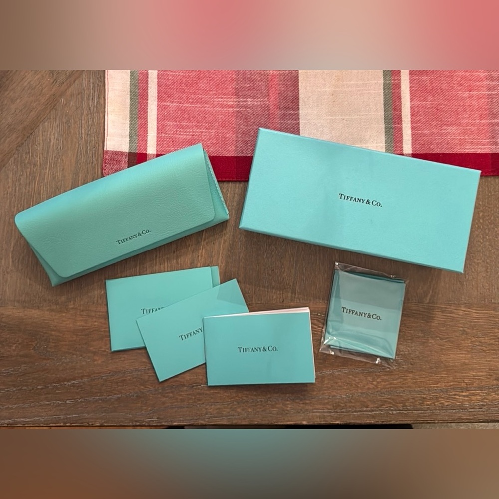 Tiffany & Co. Blue Leather Wallet